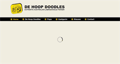Desktop Screenshot of dehoopdoodles.nl